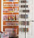 White elfa Toy Closet Shelving