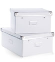 White Storage Boxes