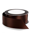 Brown Double Satin Ribbon