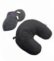 Bucky&reg; Faux Fur Eyeshade & Travel Pillow