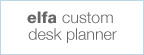 elfa custom desk planner