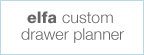 elfa custom drawer planner