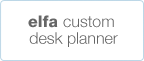 elfa custom desk planner