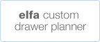 elfa custom drawer planner