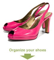 organize your shoes