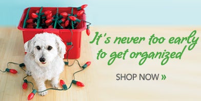 It's never too early to get organized!