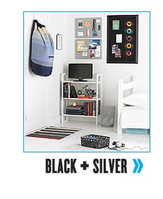 Black + Silver »