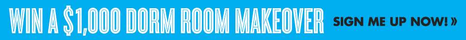 Win a $1000 dorm room makeover