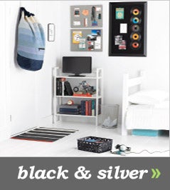 black & silver
