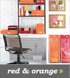 red & orange