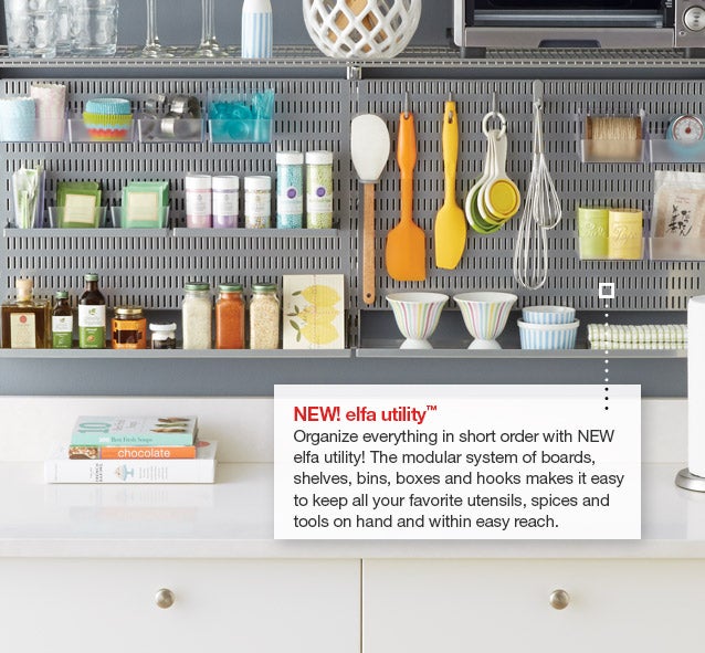 elfa Shelving System The Container Store