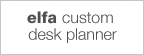elfa custom desk planner