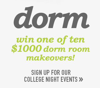 $1000 Dorm Makeover