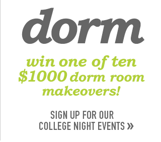 $1000 Dorm Makeover
