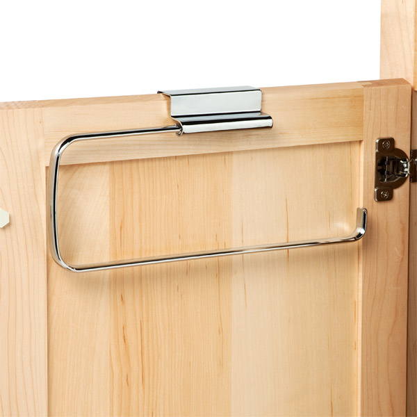 Towel rack for inside best sale kitchen cabinet