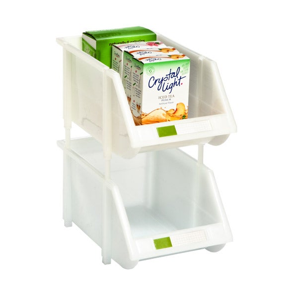 stacking pantry bins