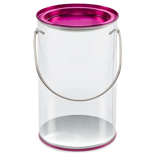 Small Clear Paint Can | The Container Store