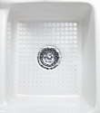 Euro Kitchen Sink Protector Mat, Regular, Clear – iDesign