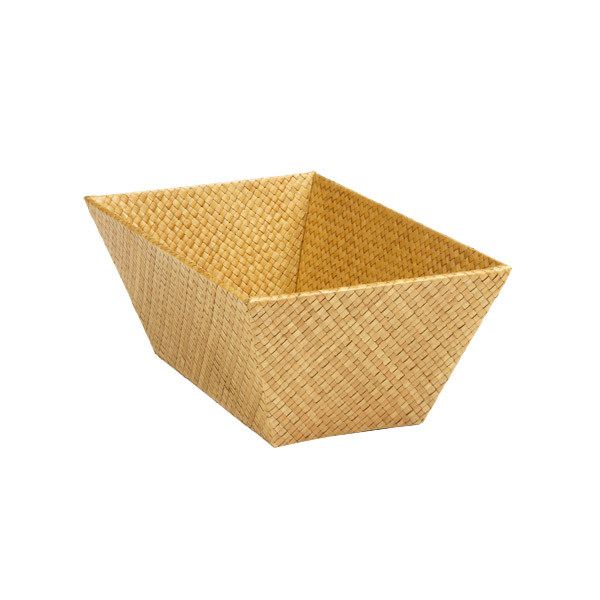 Small Rectangular Pandan Basket | The Container Store