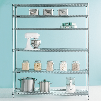 Metal Shelving Units The Container, Steel Pantry Shelving