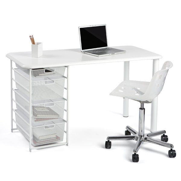Melamine Desk Top with Rounded Edge