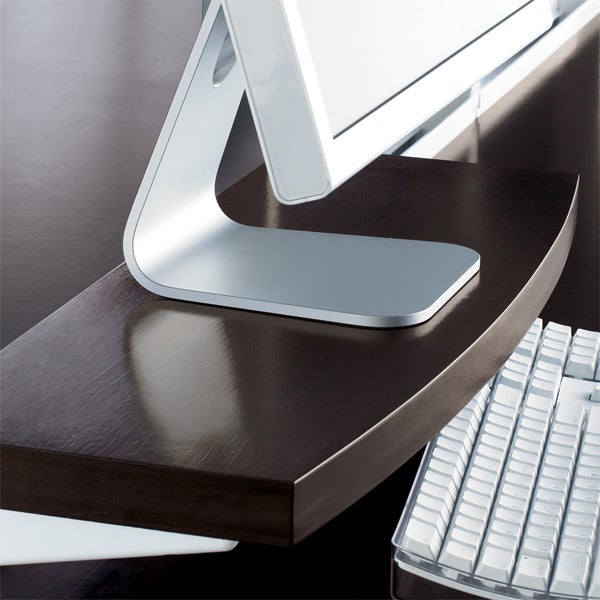 Walnut Elfa D&eacute;cor Accessory/Monitor Shelves