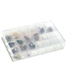 24-Compartment Unbreakable Box Clear