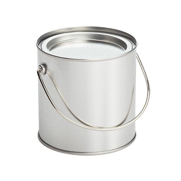 Miniature Silver Paint Cans | The Container Store