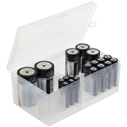 Battery Organizer Storage Case Box Aa Aaa