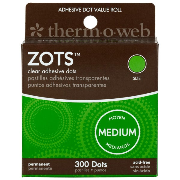 Zots Archival Adhesive Flat Dots