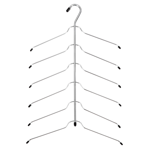 chrome shirt hangers