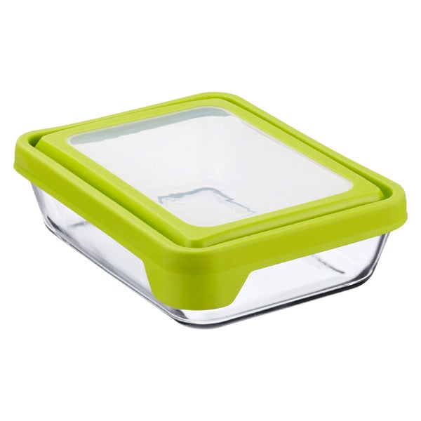 Anchor Hocking Glass TrueSeal Rectangle Food Storage Containers | The Container Store