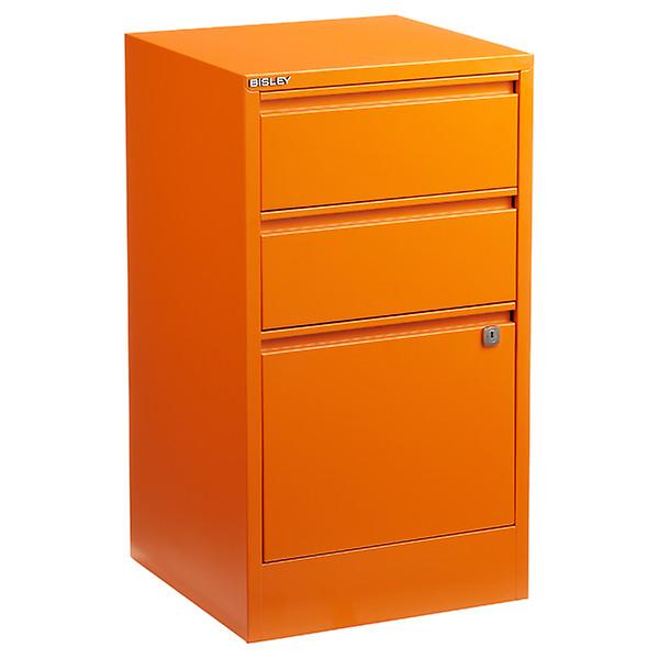 Bisley Orange 2- & 3-Drawer Locking Filing Cabinets | The ...