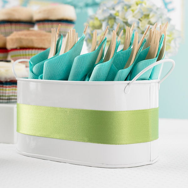 Kiwi Double Satin Wired Ribbon