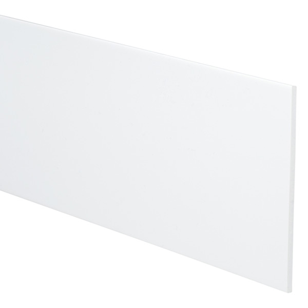 4" Custom Drawer Organizer Strips White Pkg/4