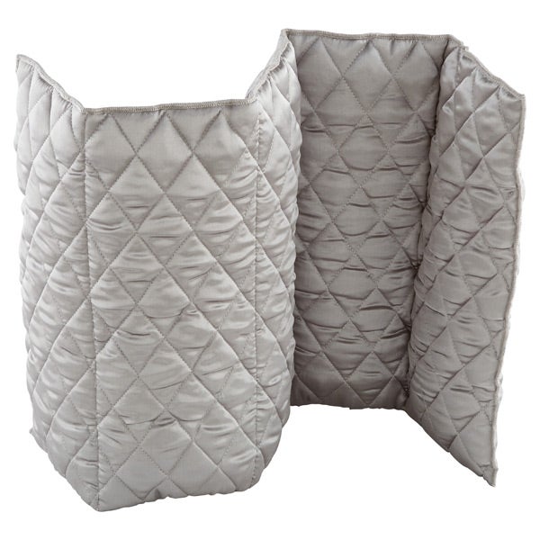 Large Quilted Handbag Shaper Platinum