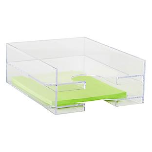 Clear Stacking Letter Tray
