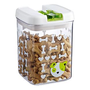 plastic dog treat jar