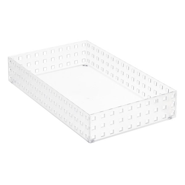 like-it Bricks 13-3/4" Wide Short Bin Translucent