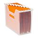 Medium Open  Top File Box Translucent