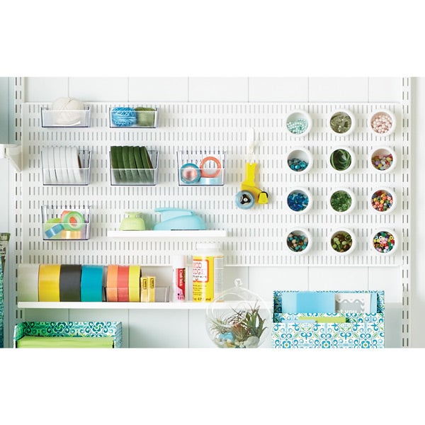 Elfa Utility Pegboard Boxes The Container Store