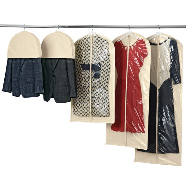Natural Cotton Single Garment Bags The Container Store