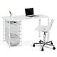 Elfa Classic Component Desk w/ Rounded Edge