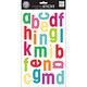 Large Stickers Alphabet Lowercase Prints Multi Pkg/222