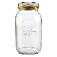 Quattro Stagioni Glass Canning Jars
