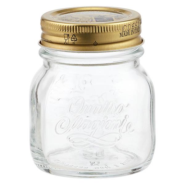 Quattro Stagioni 8.5 oz. Glass Storage Jar with Shaker Lid