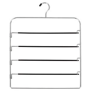 Chrome Metal Hangers Pkg/4