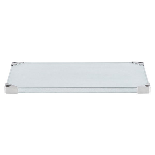 18" x 30" Metro Commercial Galvanized Solid Shelf