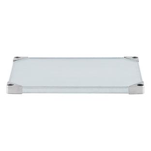 Metro Commercial Galvanized Solid Shelves