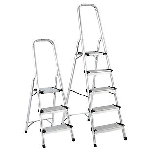 3- & 5-Step Aluminum Ladders